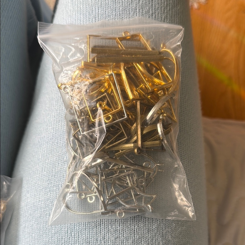 Gold and Silver Metal jewelry pieces